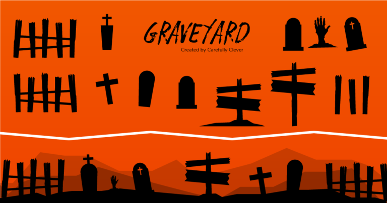 Halloween Graveyard Icons