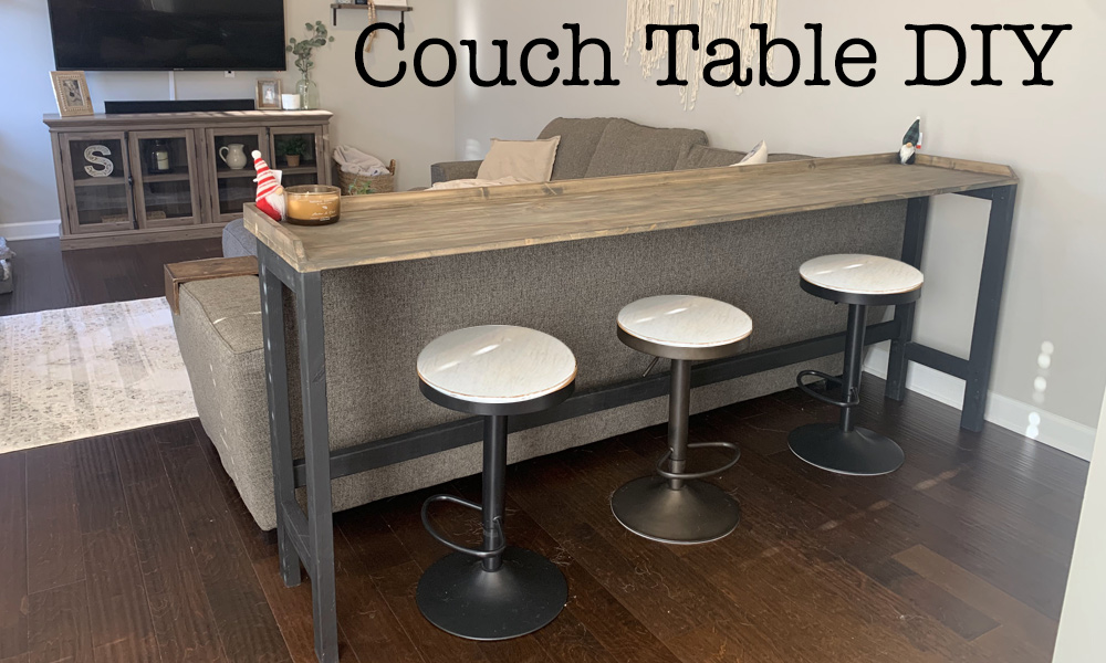 Couch Table Diy Carefully Clever